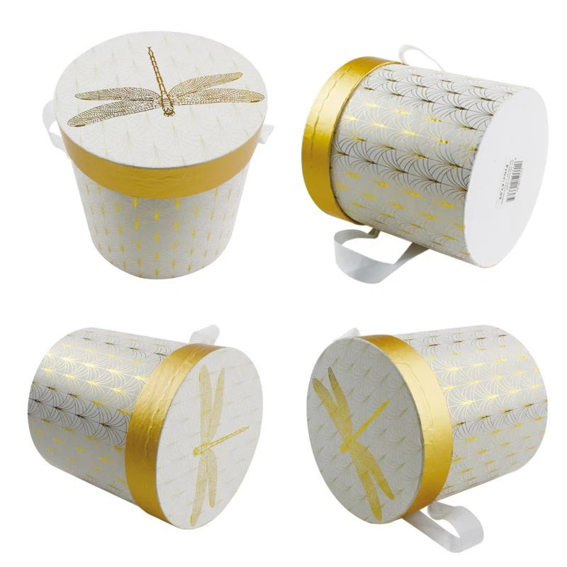 round cardboard hat boxes (8)
