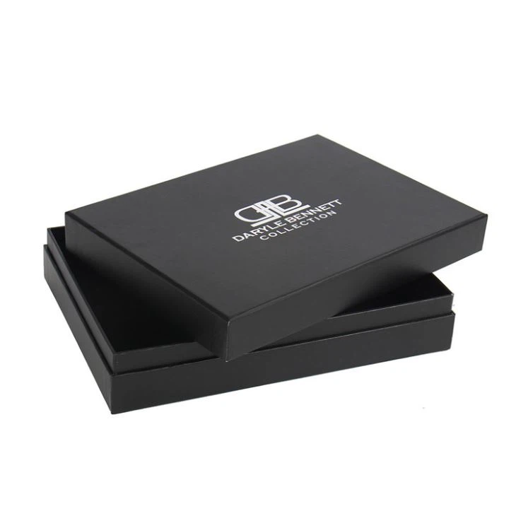 Black Printed Paper Box