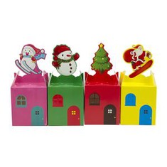 Kotak Kemasan Cute Keu Hadiah Natal .