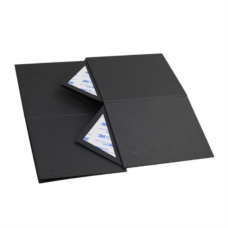 Black Kraft Magnetic folding Box -7