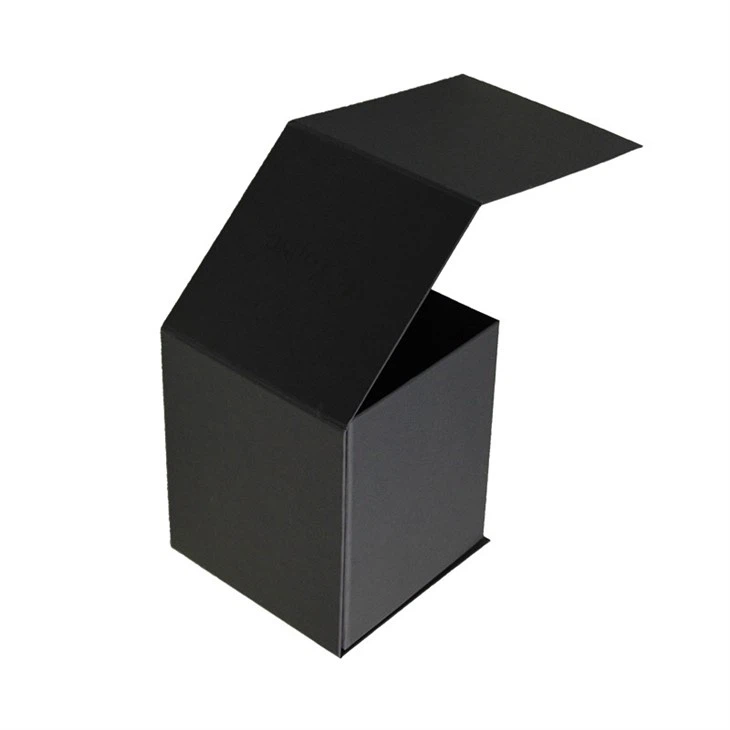 Black Kraft Magnetic folding Box -5