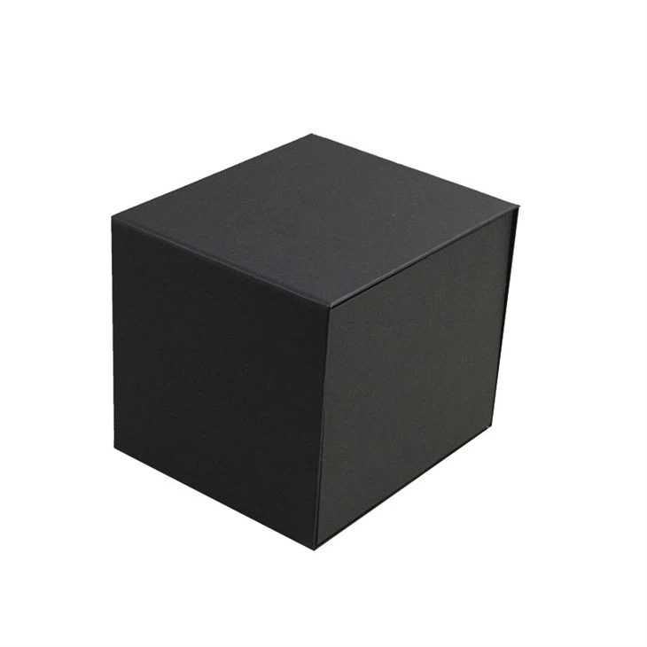 Black Kraft Magnetic folding Box -3